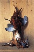 OUDRY, Jean-Baptiste Still-life with Pheasant Sweden oil painting reproduction